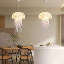 Axyaa Nordic Jellyfish Umbrella Pendant Lamp: Elegant Lighting for Living Room and Bedroom