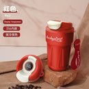 Axyaa Insulated Stainless Steel Outdoor Coffee Cup for Students, High Beauty, Car, Gift