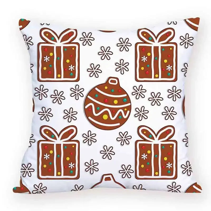 Axyaa Cartoon Animal Food Cushion Cover 45X45CM