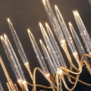 Axyaa LED Crystal Chandelier: Modern Luxury Tree Branch Design for Home Decor