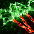Axyaa Solar Christmas Tree Light Set: 8 Modes Waterproof Outdoor Decor Solution