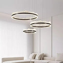 Axyaa Modern Living Room LED Chandeliers Hanging Ceiling Lamp Indoor Lighting
