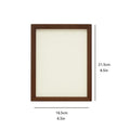 Axyaa Nordic Wood Beech Ebony Photo Frame Table Ornament - Creative Ins Style