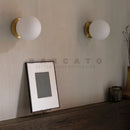 Axyaa Gold Black LED Wall Sconce 7W for Living Room Bedroom