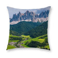 Axyaa Blue Sky Grassland Cushion Cover 45x45cm for Home Decor and Comfort