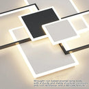 Axyaa Geometric Minimalist Ceiling Light: Creative Design for Master Bedroom