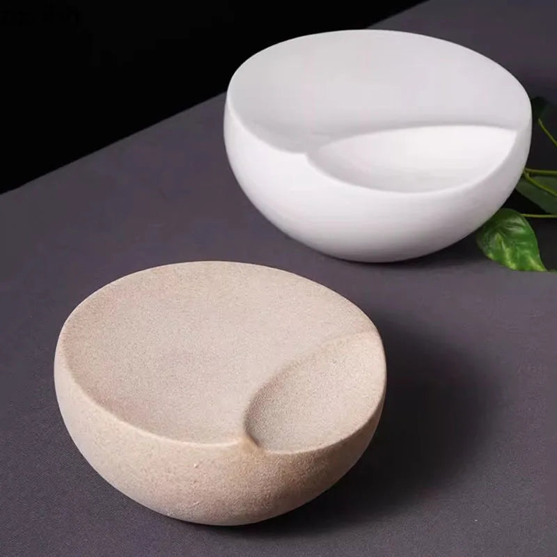 Axya Creative Ceramic Dessert Plate Set for Molecular Cooking and Molecular Gastronomy
