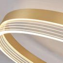 Axyaa Modern Ring Acrylic Ceiling Lamp for Home Decor