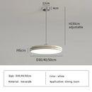 Axyaa Modern Green LED Saucer Pendant Lights for Dining Room and Home Decor
