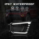 Axyaa LED DRL Fog Lights for Toyota Tacoma 2012-2015 - Front Bumper Driving Turn Signal