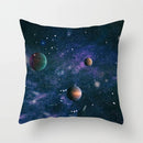 Axyaa Starry Sky Landscape Planet Series Pillowcase for Futuristic Home Decor
