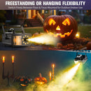 Axyaa 1200W RGB LED Fog Machine with Magic Ball Effect Lights