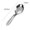 Axyaa Stainless Steel Rice Spoon with Long Handle