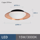 Axyaa Round LED Ceiling Light - Nordic Modern Minimalist Home Decor