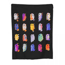Axyaa Sea Slug Day Personalized Throw Blanket