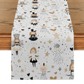 Axyaa Polka Dot Table Runner for Kitchen, Dining & Party Decor