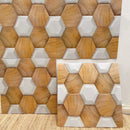 Axyaa Thicker Marble 12"x12" Self-Adhesive Tile Backsplash - Pack of 10/20