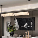 Axyaa Marble Strip Copper Pendant Light - Modern Luxury Design