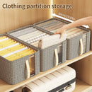 Axyaa Large Capacity Clothing Storage Box for Bedroom Wardrobe Organization.