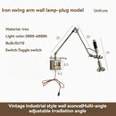 Axyaa Nordic Design Adjustable Bedside Wall Light