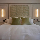 Axyaa Natural Marble LED Wall Lamp in Gold, Black, or Copper for Indoor Lighting