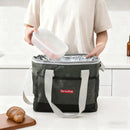 Axyaa Insulated Lunch Box Bag: Large Capacity, Waterproof, Portable Thermal Cooler Bag