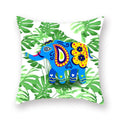 Axyaa Ethnic Elephant Mandala Cushion Cover - Bohemian Style Decorative Pillowcase