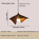 Axyaa Nordic Leaf Resin Pendant Chandelier for Home Dining Study Lighting