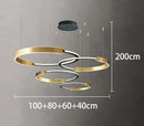 Axyaa Pendant Lights Chandelier Ceiling Lamp LED Modern Indoor Decorative Lighting