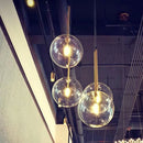 Luxury Glass Ball Chandelier Light by Axyaa: Modern Living Room Bedroom Decor Dining Pendant Lamp
