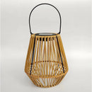 Axyaa Solar Rattan Lantern for Garden Decoration and Creative Atmosphere