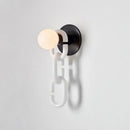 Axyaa Glass Ball Wall Lamp - Minimalist Nordic Design