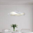 Axyaa Fabric LED Pendant Chandelier: Modern Nordic Dining Room Lighting
