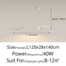 Axyaa Minimalist LED Pendant Lights for Dining Room, Restaurant, and Living Room