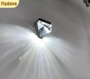 Axyaa Crystal Gold Ceiling Light with LED Wall Light for Living Room