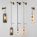 Axyaa Loft Glass Wall Art Light for Home Decor and Living Room