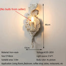 Axyaa Retro Resin Wall Lamp | French Style Candle Wall Light for Living Room