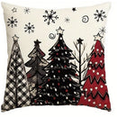 Axyaa Christmas Pillowcase 45x45cm - Home Decor & New Year Gift