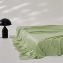 Axyaa 100% Mulberry Silk Flat Bed Sheet - Solid Color Options