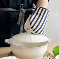 Axyaa Japanese Polka Dot Oven Gloves - Heat-Resistant & Stylish Kitchen Tools