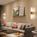 Axyaa Acrylic Cylinder Wall Lamp for Bedroom Living Room Study LED Lighting