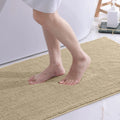 Axyaa Chenille Bathroom Mats - Ultra Soft, Non-slip, Plush Microfiber Rugs