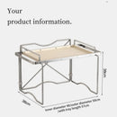 Axyaa Microwave Oven Rack & Seasoning Organizer Shelf - 2 Layers