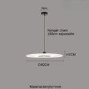 Axyaa Acrylic LED Pendant Light for Home Decor