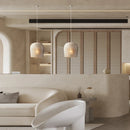 Axyaa Handmade Rattan LED Pendant Light Fixture for Dining Room, Bedroom, and Bar