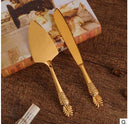 Axyaa Triangular Pizza Shovel and Dessert Knife Set