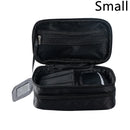 Axyaa Double-Layer Waterproof Cosmetic Bag for Travel & Storage