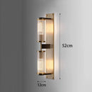 Axyaa Copper LED Wall Lamp Modern Minimalist Indoor Lighting