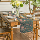 Axyaa Birdcage Floral Table Runner for Elegant Home and Wedding Decor