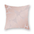 Axyaa Pink Gold Geometry Polyester Pillow Case 45*45cm Square